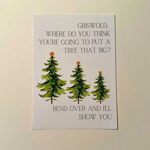 National Lampoon’s Christmas Vacation Quote Print